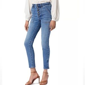NEW Joie Women Cropped Denim Jean‎ Maxine Park Skinny High Rise Plus Size 14W